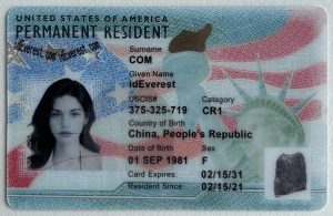 Fake US-Green Card