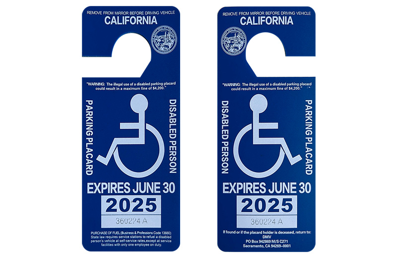 California Disabled Parking Permit