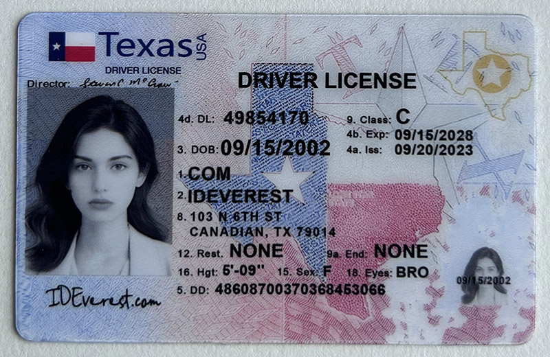 Title: Texas Driver License Se