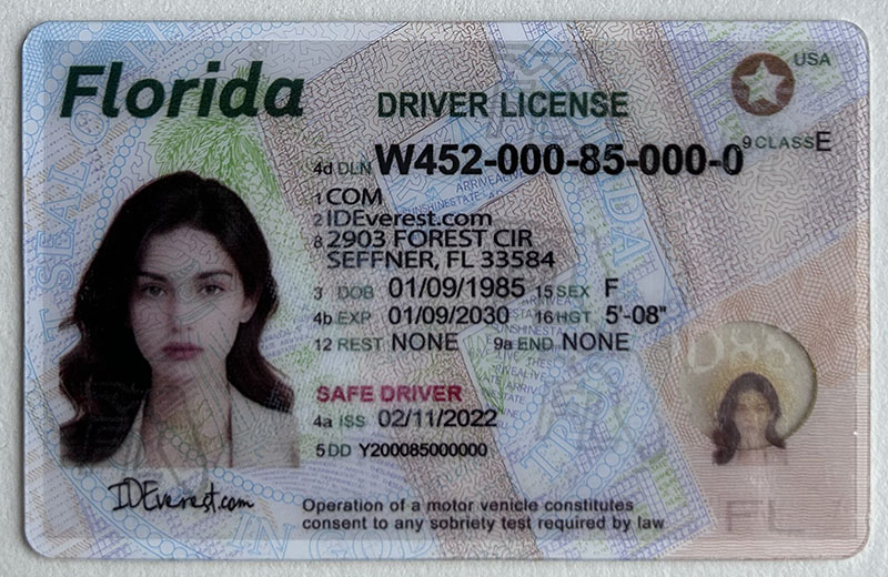 Where can I use a fake ID in Florida?